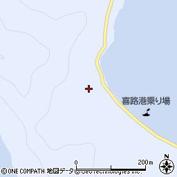 愛媛県宇和島市日振島3077周辺の地図