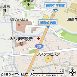福岡県宅地建物取引業協会（公益社団法人）　県南支部周辺の地図