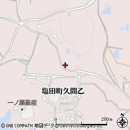 佐賀県嬉野市塩田町大字久間乙2427周辺の地図