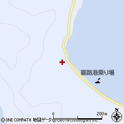 愛媛県宇和島市日振島3075周辺の地図