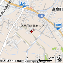 福岡県みやま市瀬高町小川2083周辺の地図