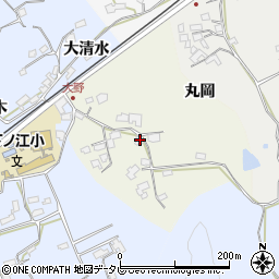 大分県臼杵市田井121周辺の地図