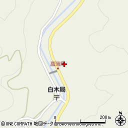 福岡県八女市立花町白木1374-1周辺の地図