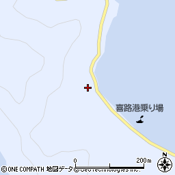 愛媛県宇和島市日振島3074周辺の地図