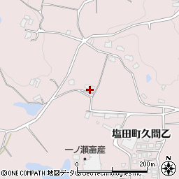 佐賀県嬉野市塩田町大字久間乙2425周辺の地図