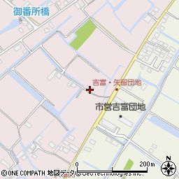 福岡県柳川市矢留本町185-1周辺の地図