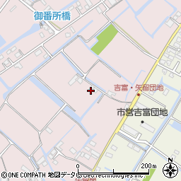 福岡県柳川市矢留本町249周辺の地図