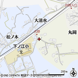 大分県臼杵市田井3周辺の地図