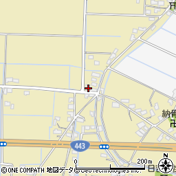 福岡県柳川市三橋町棚町893周辺の地図