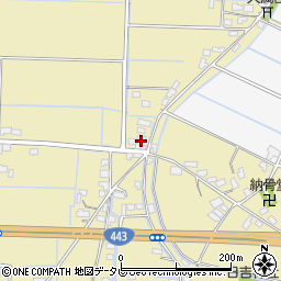 福岡県柳川市三橋町棚町894周辺の地図
