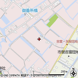 福岡県柳川市矢留本町245周辺の地図
