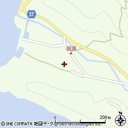 愛媛県宇和島市津島町北灘131周辺の地図