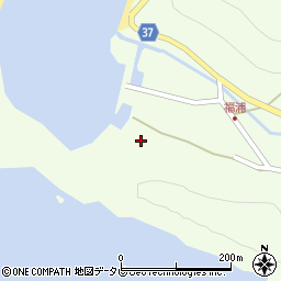 愛媛県宇和島市津島町北灘34周辺の地図