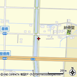福岡県柳川市三橋町垂見168周辺の地図