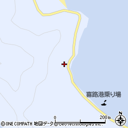 愛媛県宇和島市日振島3067周辺の地図