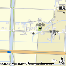 福岡県柳川市三橋町垂見1660周辺の地図