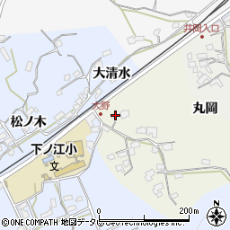 大分県臼杵市田井152周辺の地図