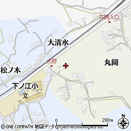 大分県臼杵市田井153周辺の地図