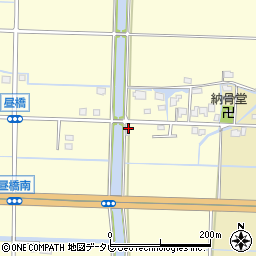 福岡県柳川市三橋町垂見1698周辺の地図