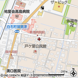 佐賀県杵島郡白石町戸ケ里2374-2周辺の地図