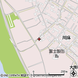 大分県大分市中戸次川床5789周辺の地図