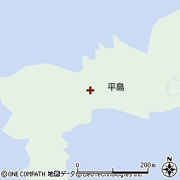 平島周辺の地図