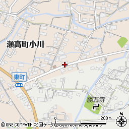 福岡県みやま市瀬高町小川1665周辺の地図