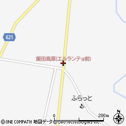 飯田高原﻿(エルランテョ前)周辺の地図