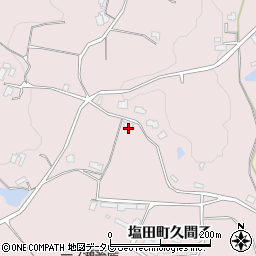 佐賀県嬉野市塩田町大字久間乙2509周辺の地図