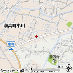 八女茶業本舗株式会社　本社周辺の地図