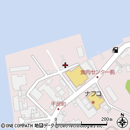 長崎県佐世保市干尽町24周辺の地図