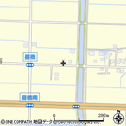 福岡県柳川市三橋町垂見1693周辺の地図
