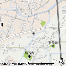 福岡県みやま市瀬高町小川1644周辺の地図