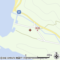 愛媛県宇和島市津島町北灘140周辺の地図