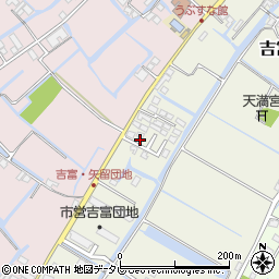 福岡県柳川市吉富町174-11周辺の地図