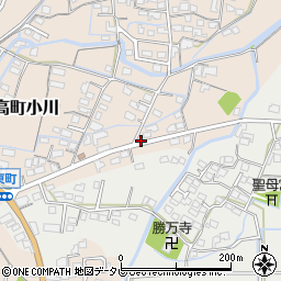 福岡県みやま市瀬高町小川1666周辺の地図