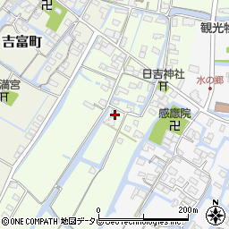 福岡県柳川市弥四郎町186周辺の地図
