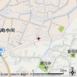 福岡県みやま市瀬高町小川1646周辺の地図