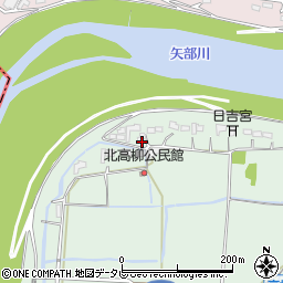 福岡県みやま市瀬高町高柳55周辺の地図