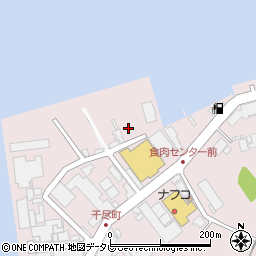 長崎県佐世保市干尽町25周辺の地図