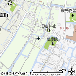 福岡県柳川市弥四郎町182周辺の地図
