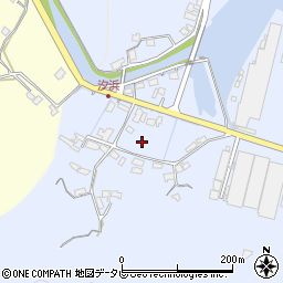 大分県臼杵市黒岩周辺の地図