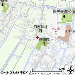 福岡県柳川市弥四郎町170周辺の地図