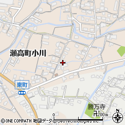 福岡県みやま市瀬高町小川1664周辺の地図