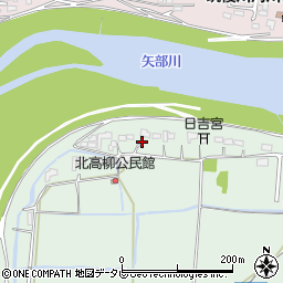 福岡県みやま市瀬高町高柳27周辺の地図