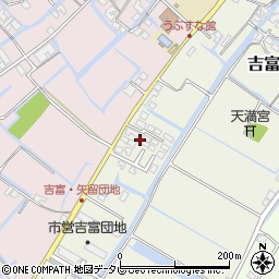 福岡県柳川市吉富町169周辺の地図