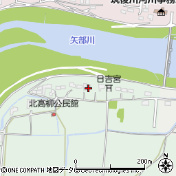 福岡県みやま市瀬高町高柳26周辺の地図