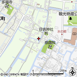 福岡県柳川市弥四郎町109周辺の地図