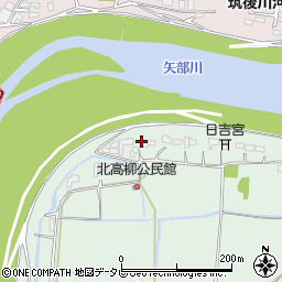 福岡県みやま市瀬高町高柳40周辺の地図