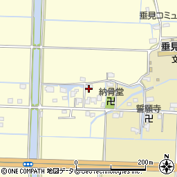 福岡県柳川市三橋町垂見1640周辺の地図